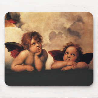 Mousepad Raphael Sanzio - anjos (detalhe)