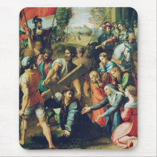 Mousepad Raphael Spasimo Cristo Caindo Sob a Cruz Arte