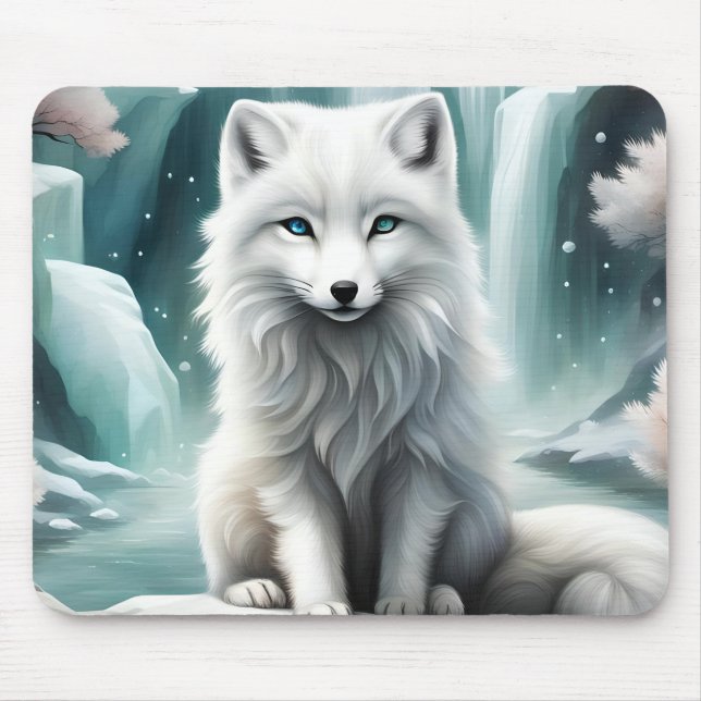 Mousepad Raposa Ártica (Frente)