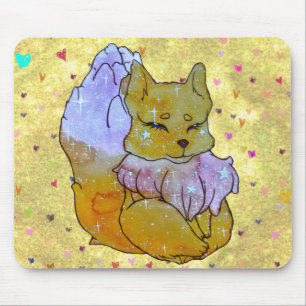 Mousepad Raposa chamada Dice