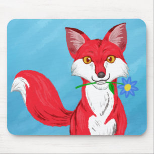 Mousepad Raposa Feliz