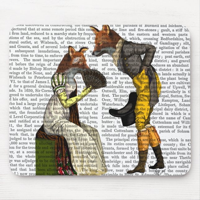 Mousepad Raposas (Frente)