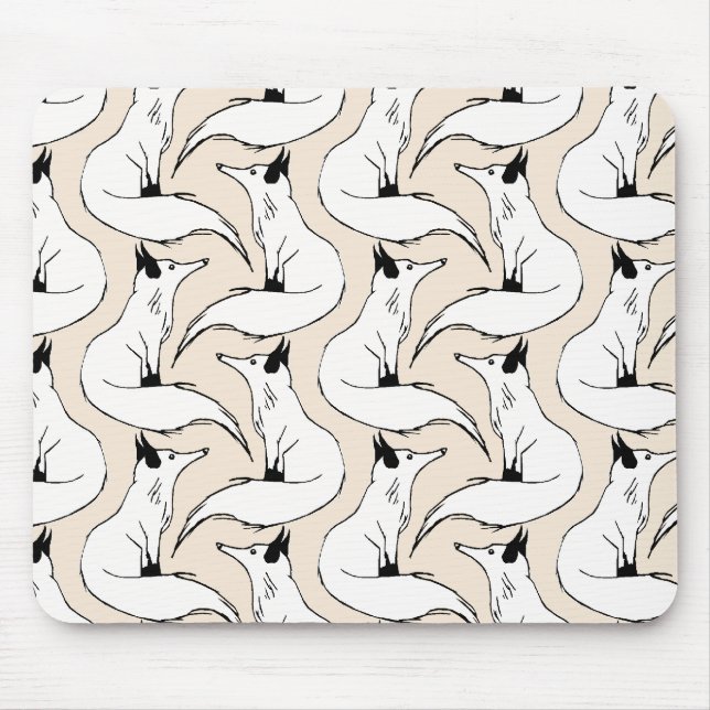 Mousepad Raposas árticas (Frente)