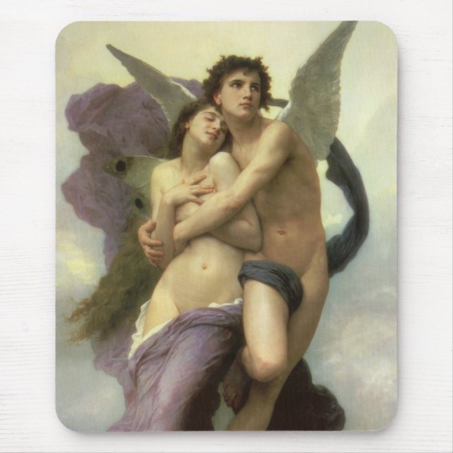 Mousepad Rapto (t.c.p. Ravement) de Psyche por Bouguereau (Frente)