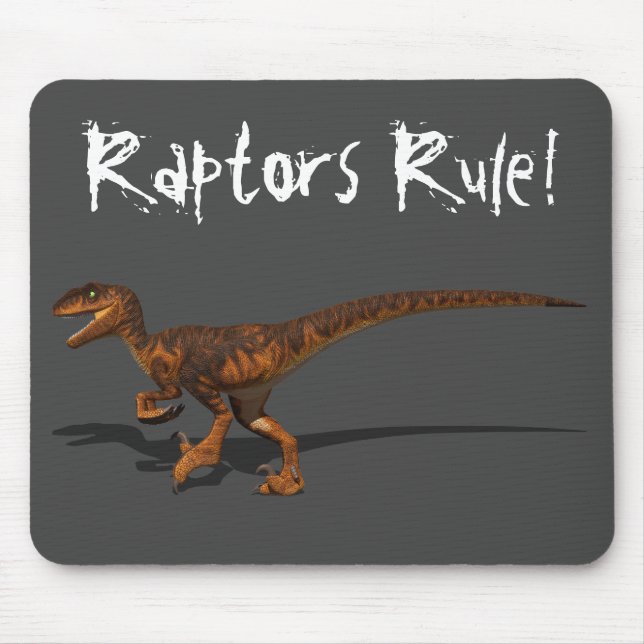 Mousepad Raptor 1 3D (Frente)
