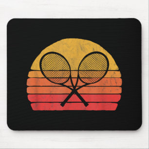 Mousepad Raquetas de Tênis cruzadas retrorreflectoras dos a