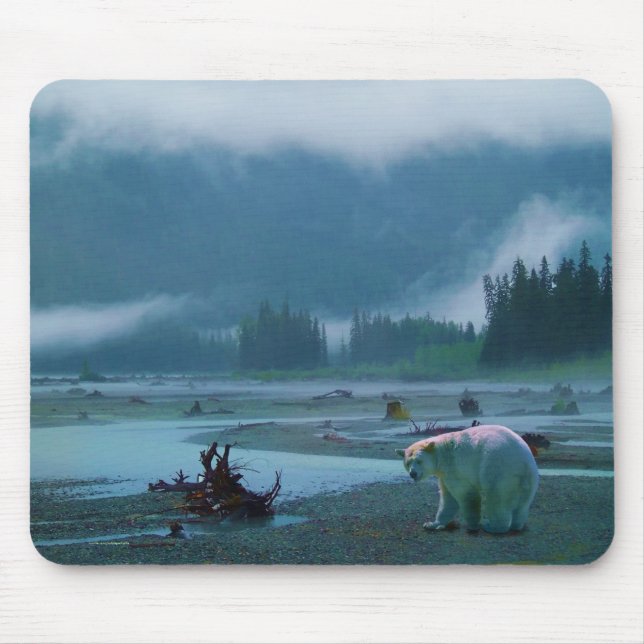 Mousepad Rare Spirit Bear e Misture River (Frente)