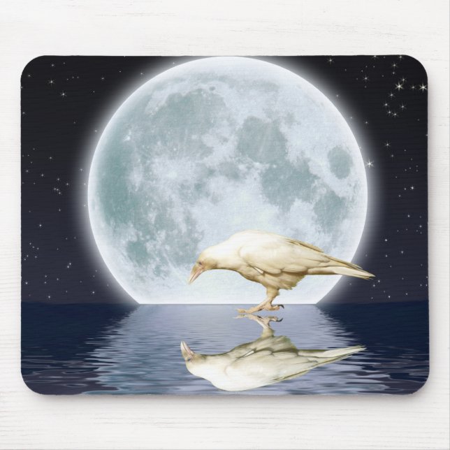 Mousepad Raros - Branco - Raven ~ 2010 (Frente)