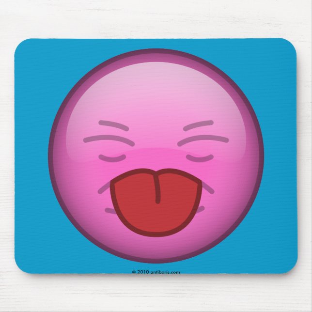 Mousepad Rasberry vermelho (Frente)