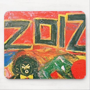 Mousepad rascunho preto de 2012