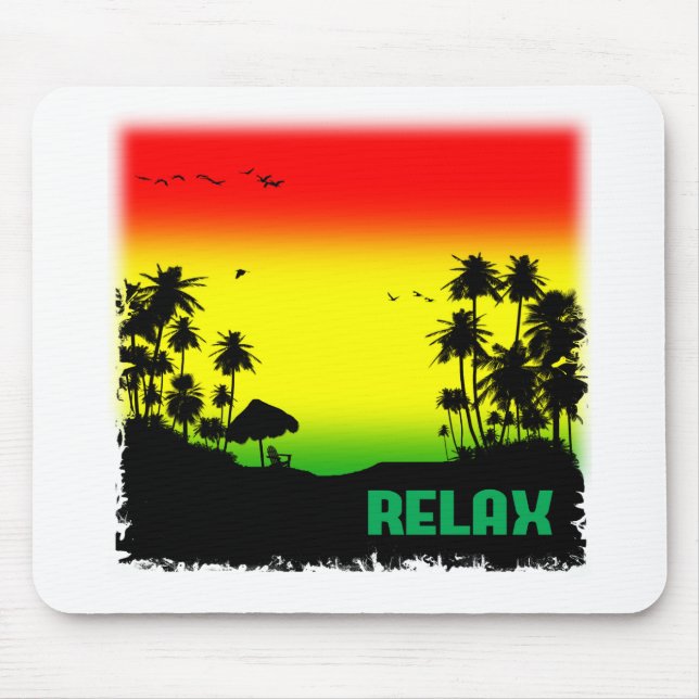 Mousepad rasta de relaxamento (Frente)