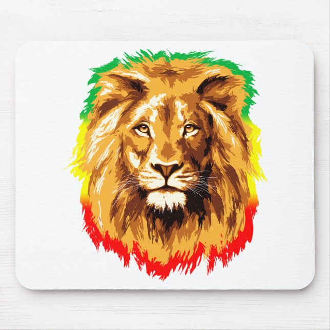 Mousepad Rasta Leão de Judah (Frente)