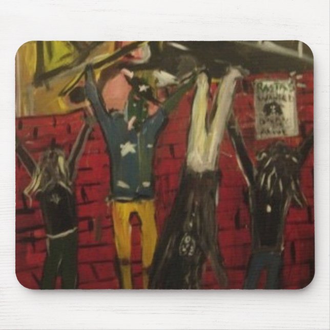 Mousepad Rastas Procurados (Frente)