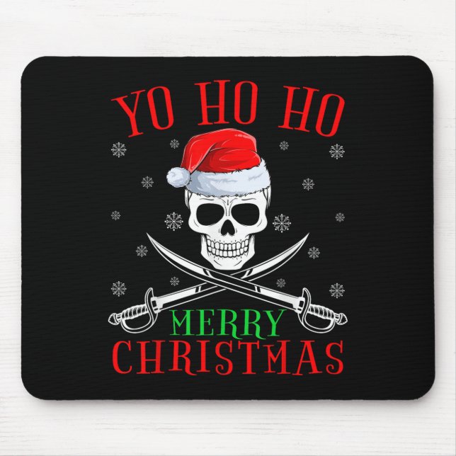 Mousepad Rate Lover Matching Santa Yo Ho Ho Rate Merry Chri (Frente)