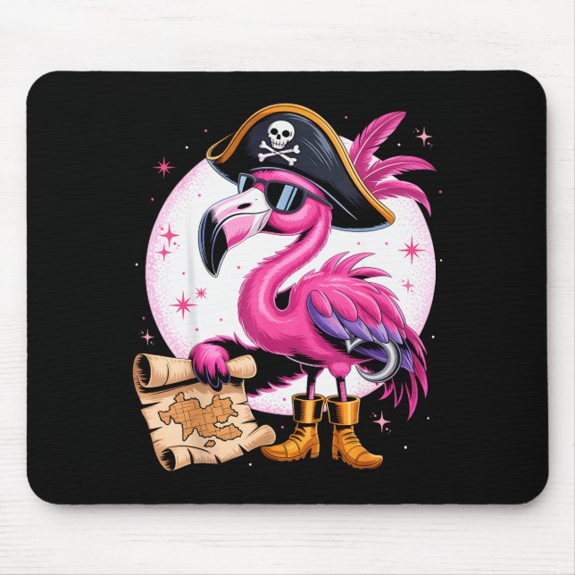 Mousepad Rate Nk Flamingo Funny Halloween Party Costume Men (Frente)