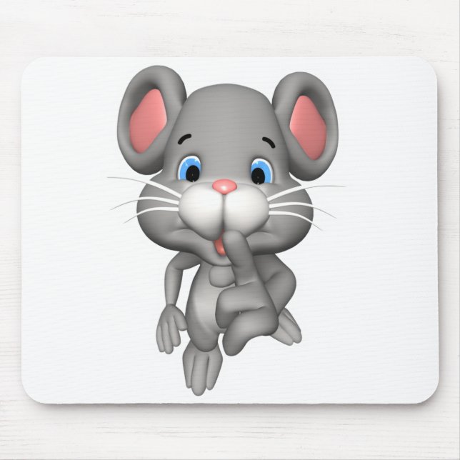 Mousepad ratinho sorrateiro (Frente)