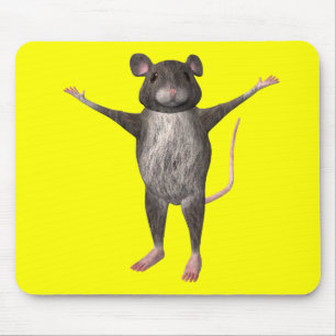 Mousepad Rato Amigável