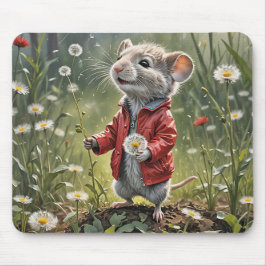 Mousepad Rato Com Dandelion