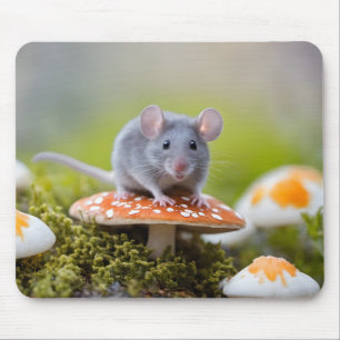 Mousepad Rato Da cinza Na Ferramenta