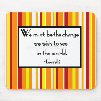 Mousepad Rato das citações de Gandhi