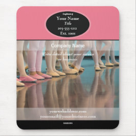 Mousepad Rato de Apoio Promocional de Ballet - HAMbyWG