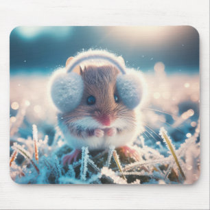Mousepad Rato de Campo com Ouvidos