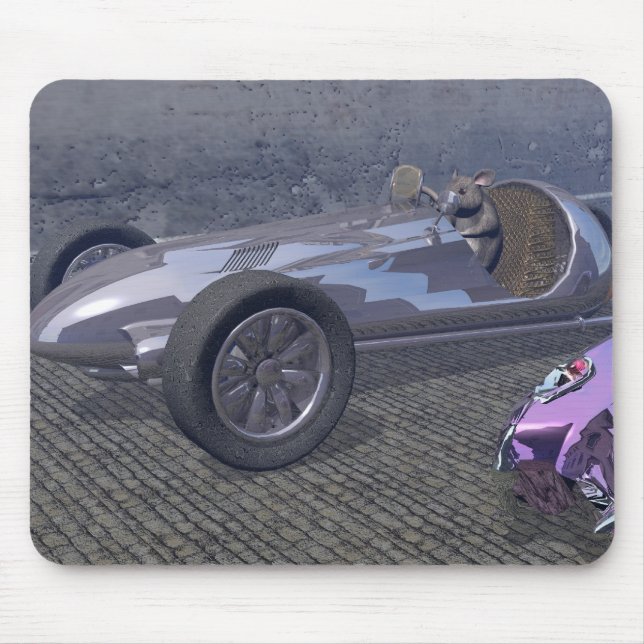 Mousepad Rato de Corrida (Frente)