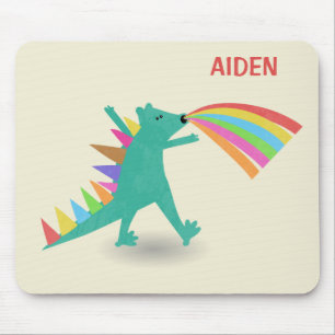 Mousepad Rato de dinossauro para menino
