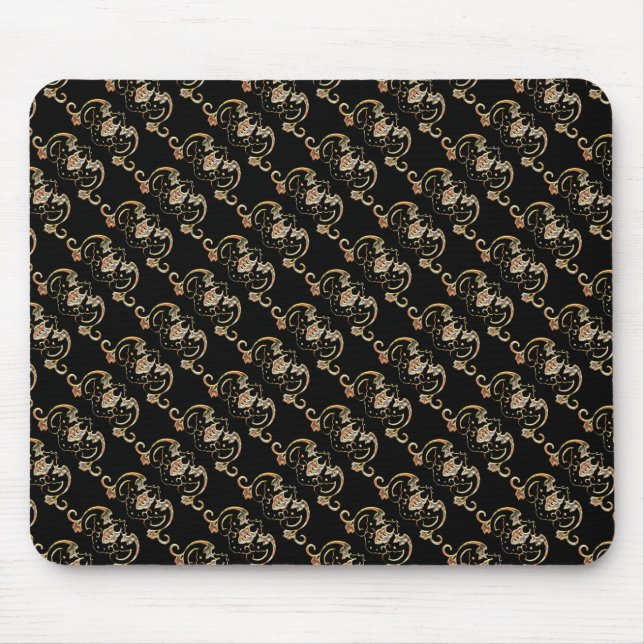 Mousepad Rato de gel com símbolo chinês de morcego (Frente)