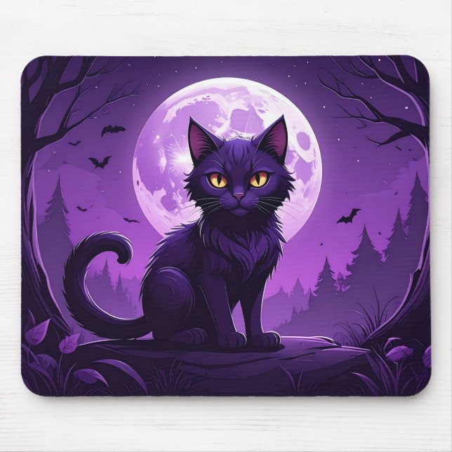 Mousepad Rato de Lua Gatinho (Frente)