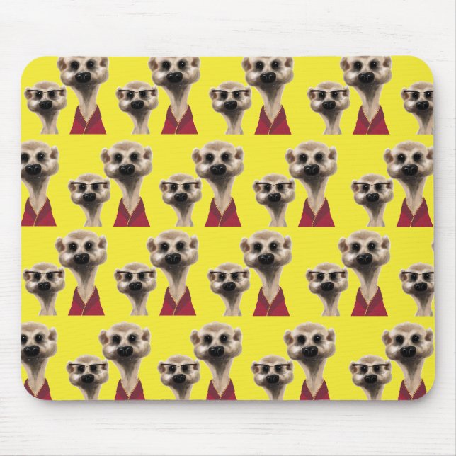 Mousepad Rato de Meerkat matt (Frente)