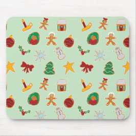 Mousepad Rato de mesa de Biscoitos de Gengibre