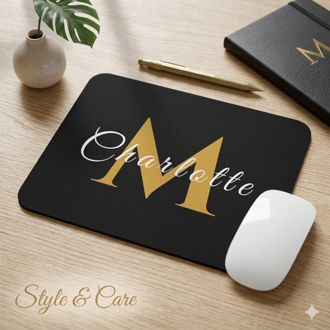 Mousepad Rato de negócios com marca personalizada (Business Mouse Pad with Custom Branding)