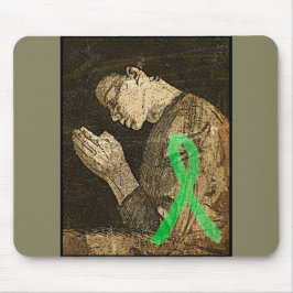 Mousepad Rato de Prayer com Fita da Doença de Lyme