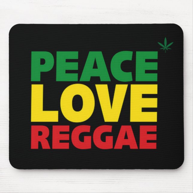 Mousepad Rato de Reggae (Frente)