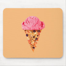 Rato de Teclado Pizza de Sorvete