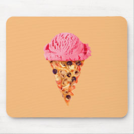 Mousepad Rato de Teclado Pizza de Sorvete