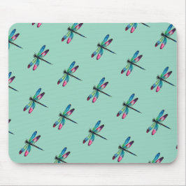 Mousepad Rato de Verão com Libélula