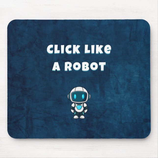 Mousepad Rato Divertido | Robótica (Frente)