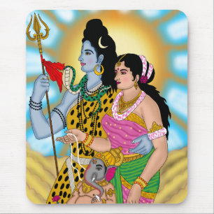 Mousepad Rato do Shiva Parvati