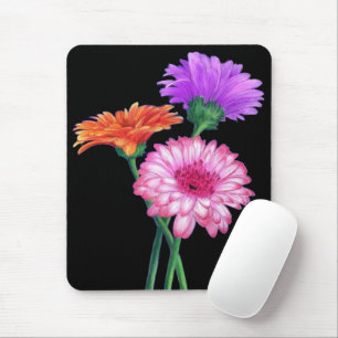 Mousepad Rato Gerbera Daisy