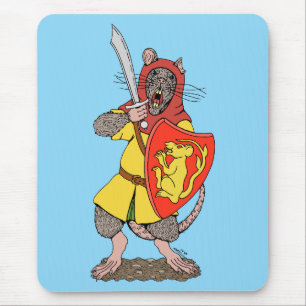 Mousepad Rato Guerreiro com Falchion