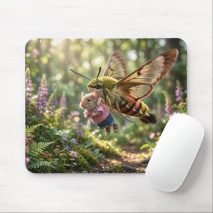 Mousepad Rato Pega uma Carona