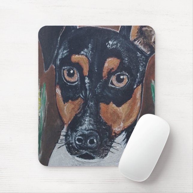 Mousepad Ratonero in Canyon Painting by Alfred Fox (Com mouse)