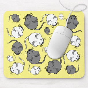 Mousepad Ratos Bebês Bonitos