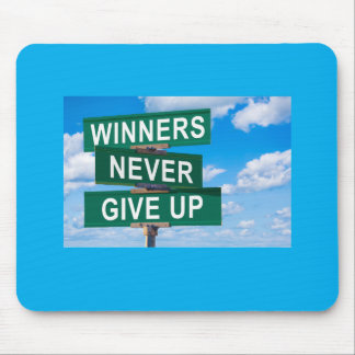 Mousepad Ratos de Computador Motivacionais Quem Vence Nunca