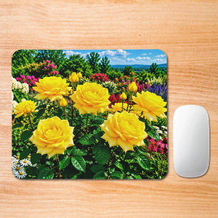 Mousepad Ratos de Rosa Amarela