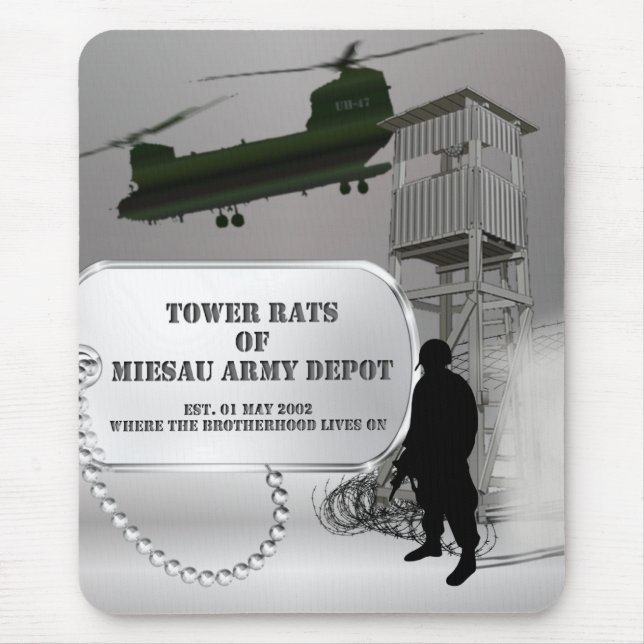 Mousepad Ratos Torre de Miesau (Frente)