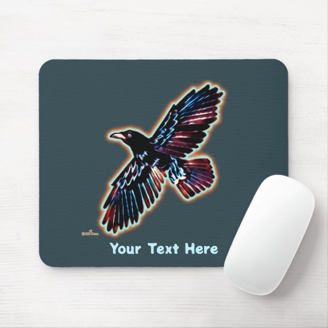 Mousepad Raven Iridescente (Com mouse)