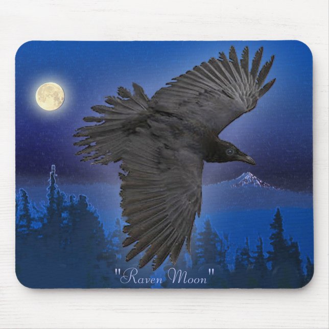 Mousepad RAVEN & MOON (Frente)